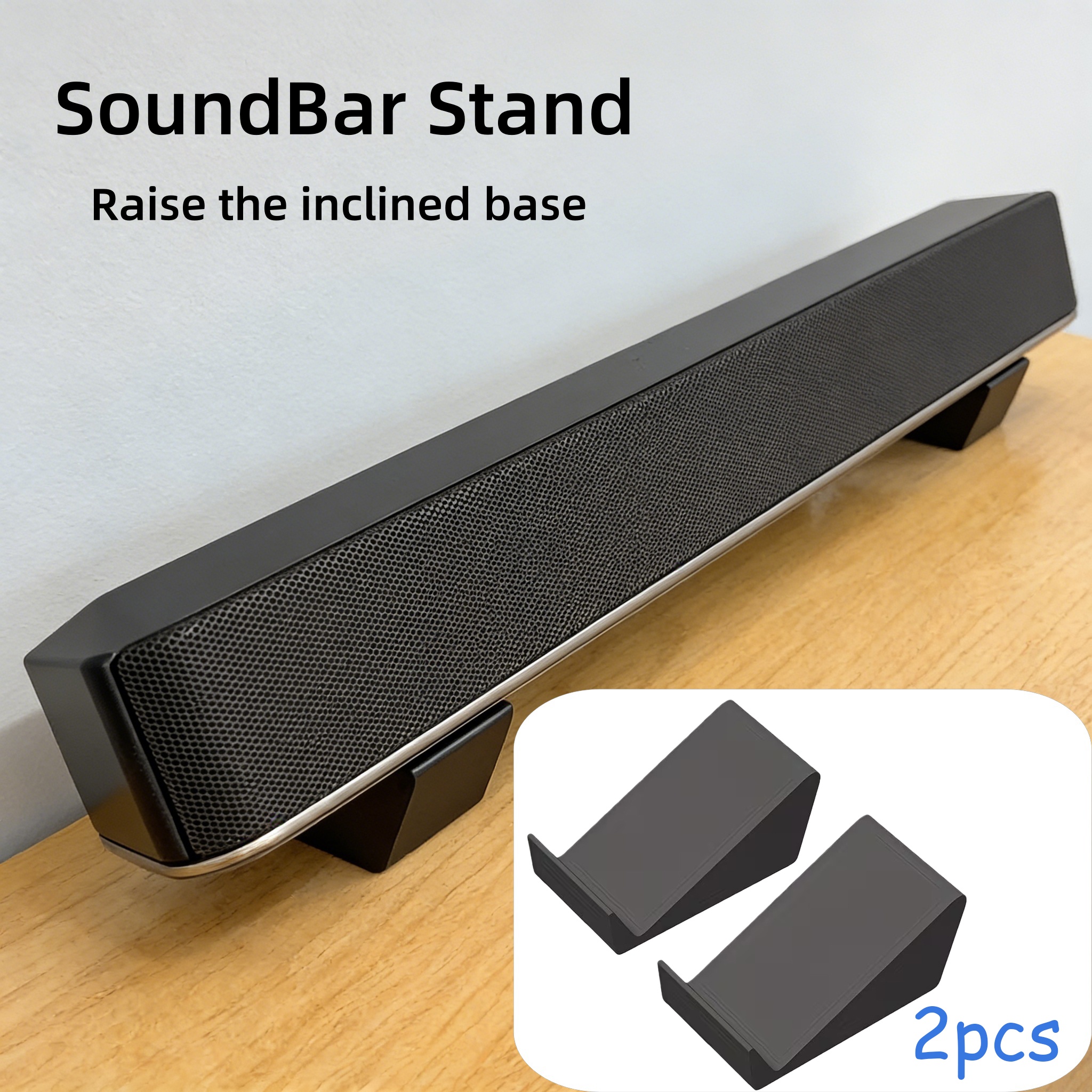 Home Cinema Samsung - 2pcs Universal SoundBar Stand Bases,Compatible with