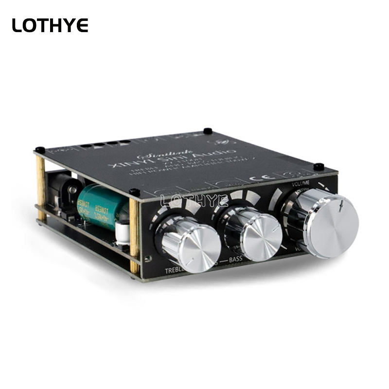 Home Cinema Speakers - 100w+100w Bluetooth 5.0 Power Audio Amplifier