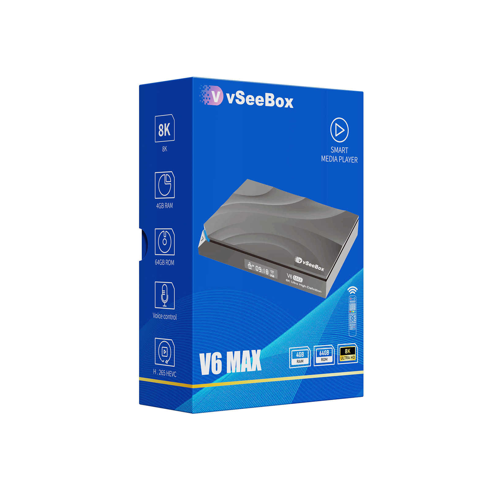 vSeeBox V6 Max 64GB 8K HD Offi - Home Cinema Google 리뷰 및 가격