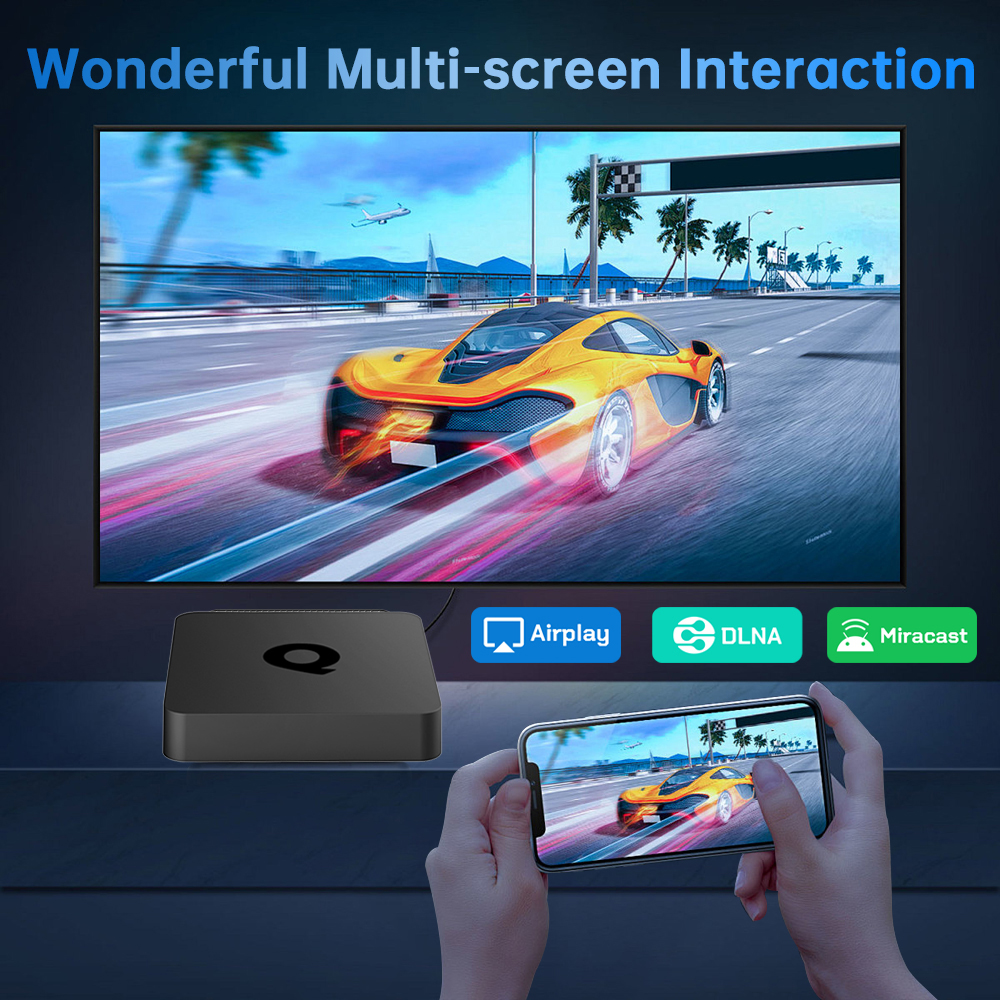 Q1 Smart TV Box Android16 H313 - Home Cinema Google 리뷰 및 가격