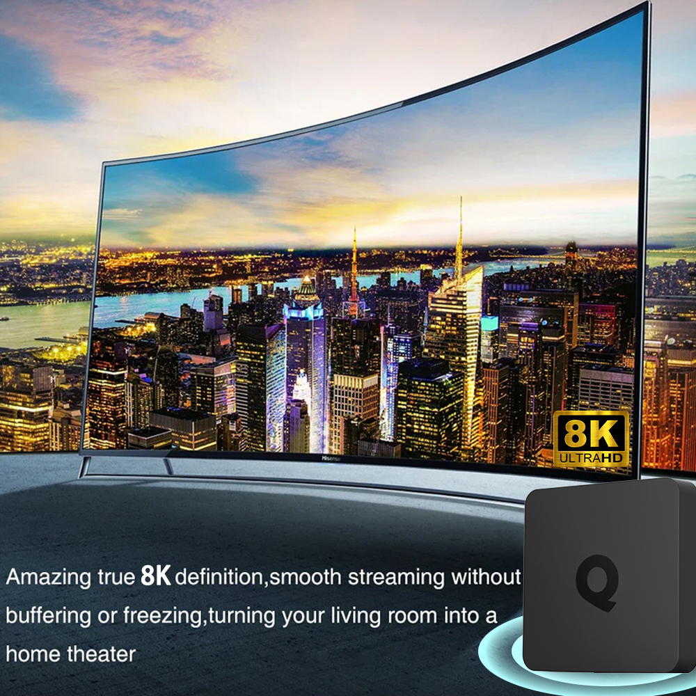 Q1 Smart TV Box Android16 H313 - Home Cinema Google 리뷰 및 가격