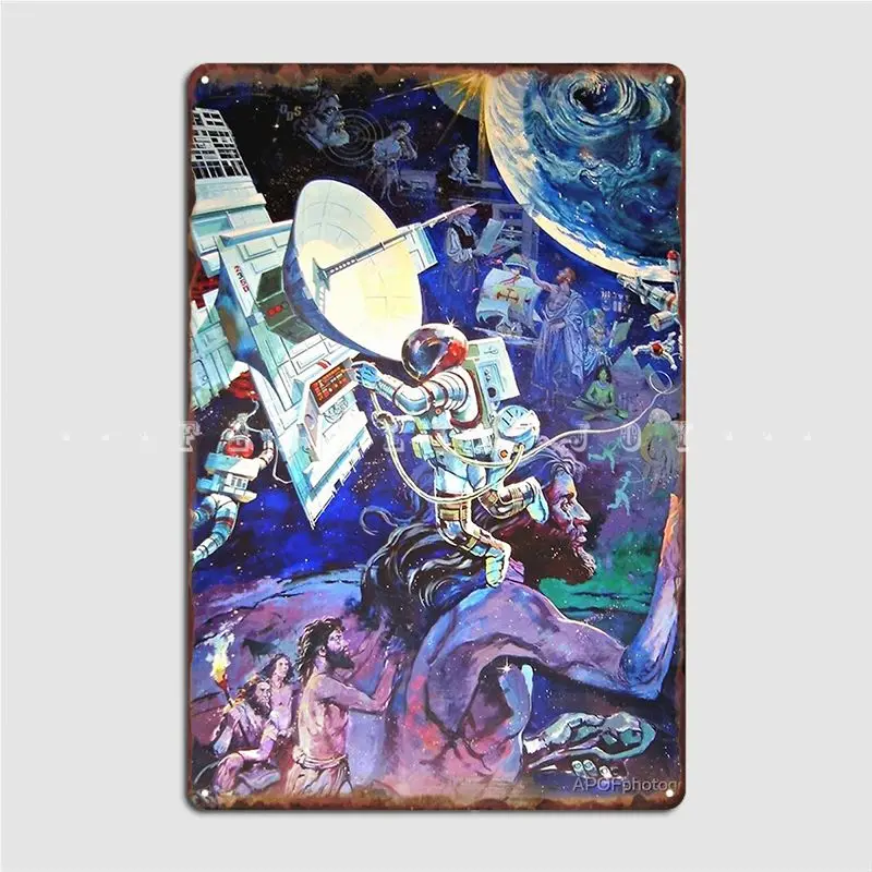 Spaceship Earth Mural Metal Si - Home Cinema Wall Design 리뷰 및 가격
