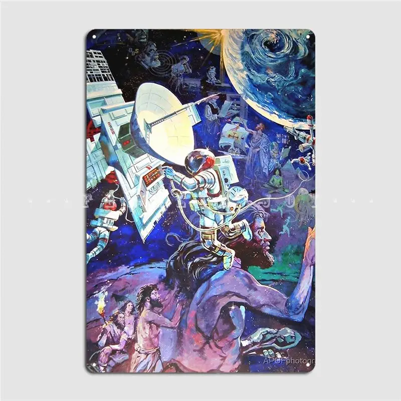 Spaceship Earth Mural Metal Si - Home Cinema Wall Design 리뷰 및 가격