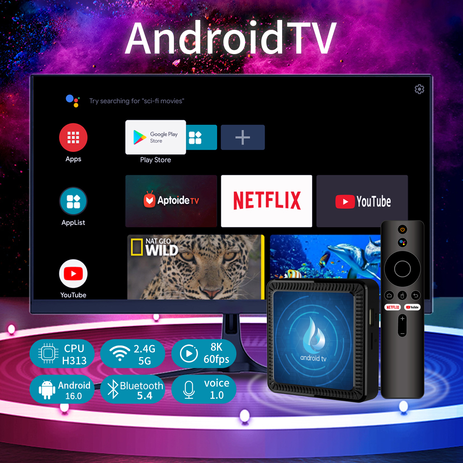 Android 16 8GB 256GB Smart TV  - Home Cinema Google 리뷰 및 가격