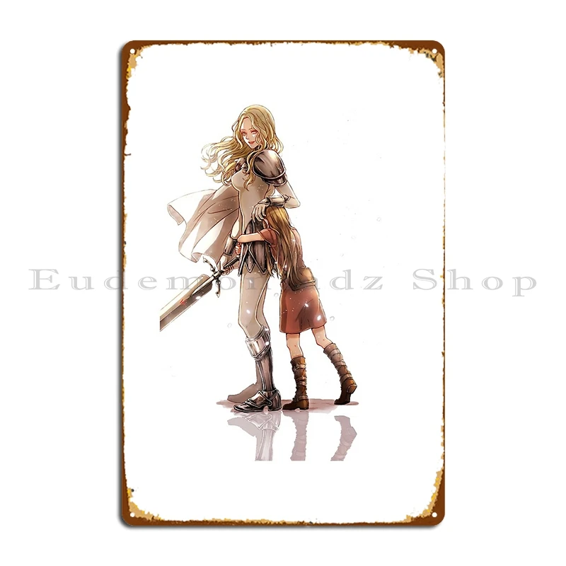 Claymore Cute Funny Metal Plaq - Home Cinema Wall Design 리뷰 및 가격