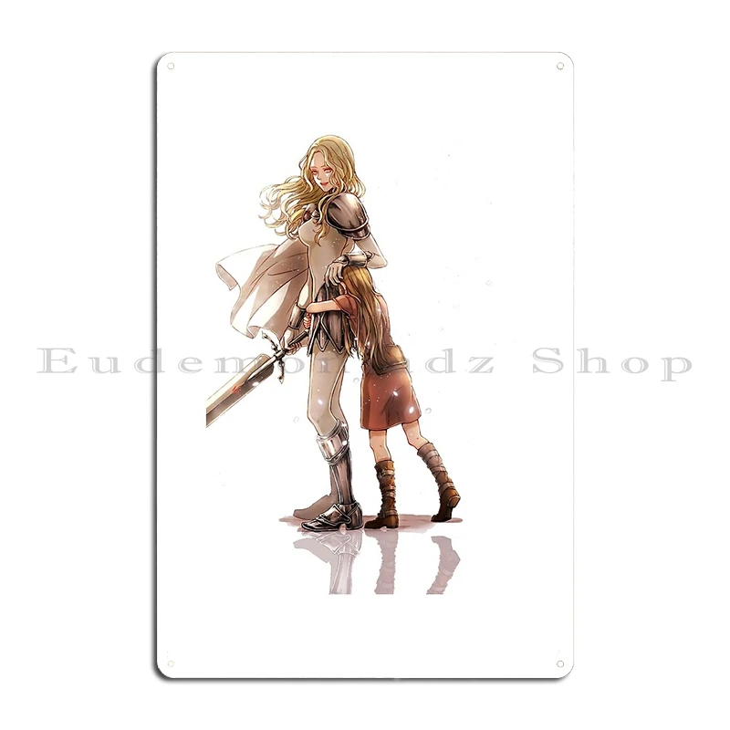 Claymore Cute Funny Metal Plaq - Home Cinema Wall Design 리뷰 및 가격