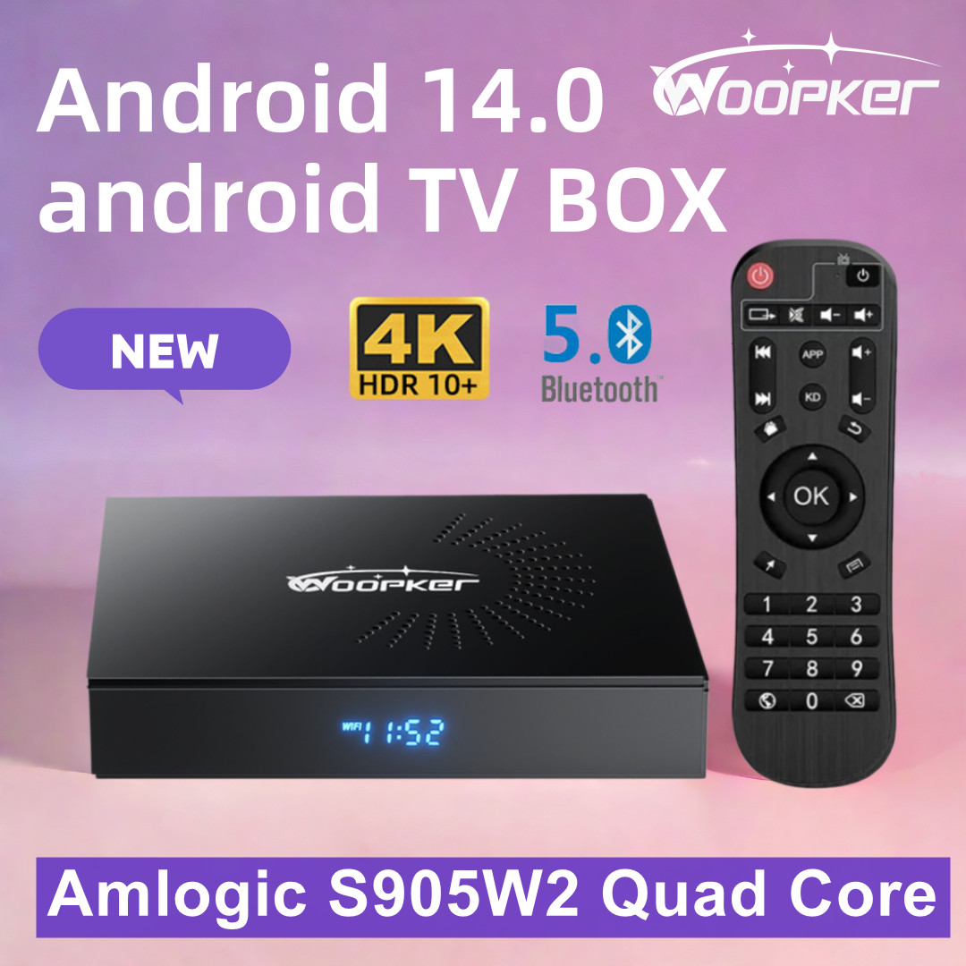 Woopker KW2 Android 14 TV Box  - Home Cinema Google 리뷰 및 가격