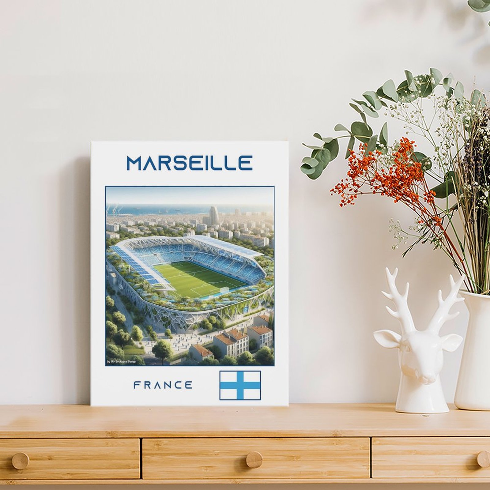 Marseille Stadium Ecological D - Home Cinema Wall Design 리뷰 및 가격