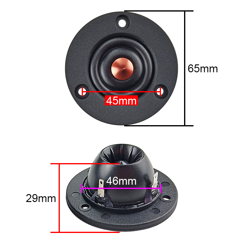 GHXAMP 2 Inch 65mm Dome Tweete - Home Cinema Speakers 리뷰 및 가격
