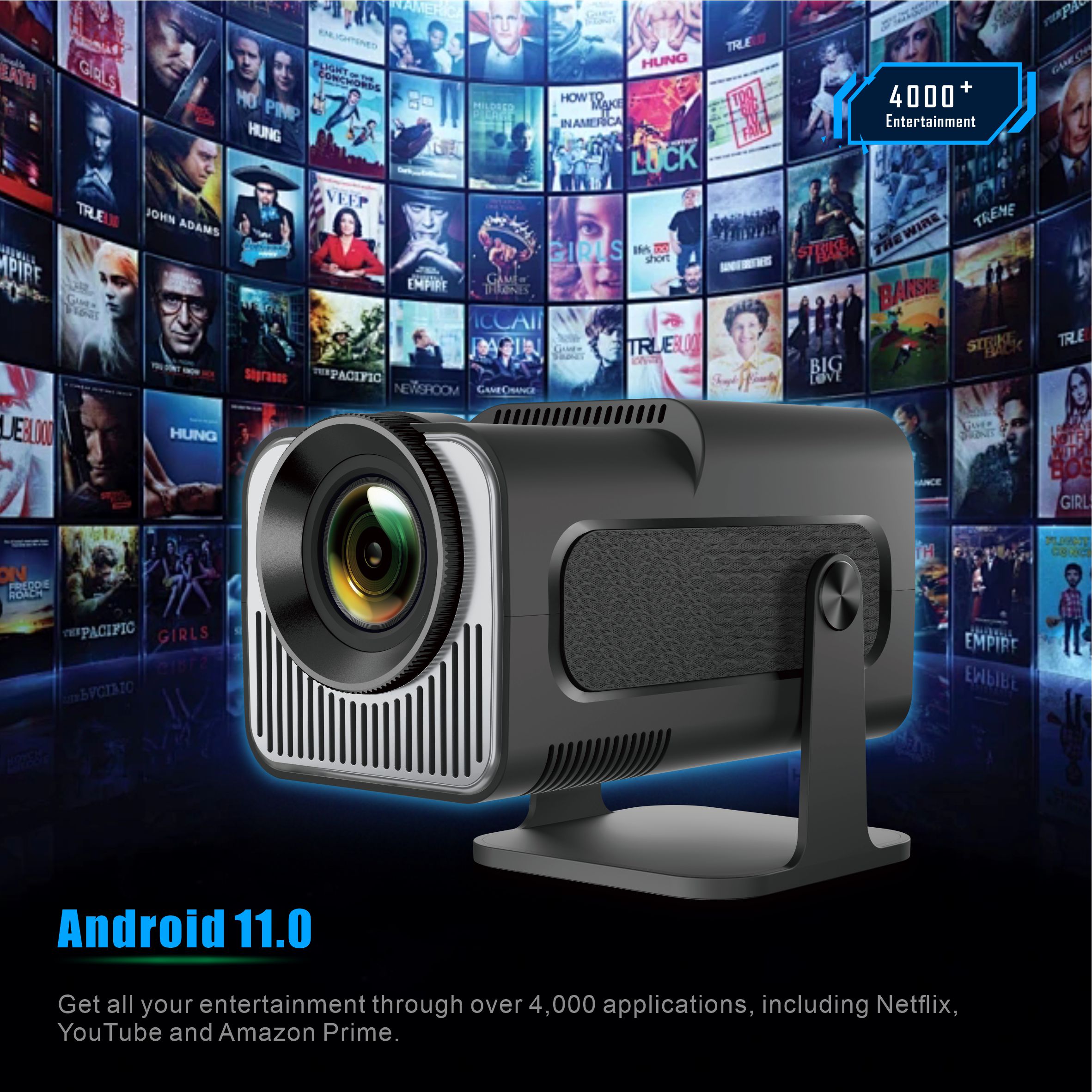 Salange HY320 Mini Projector 7 - Home Cinema Samsung 리뷰 및 가격