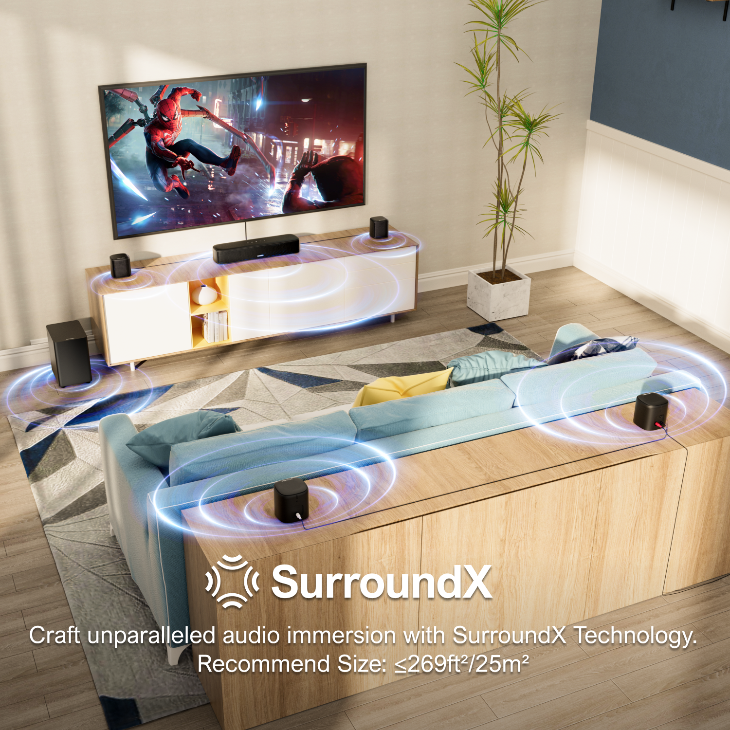 ULTIMEA 7.1 Channel Sound Bar  - Home Cinema Speakers 리뷰 및 가격