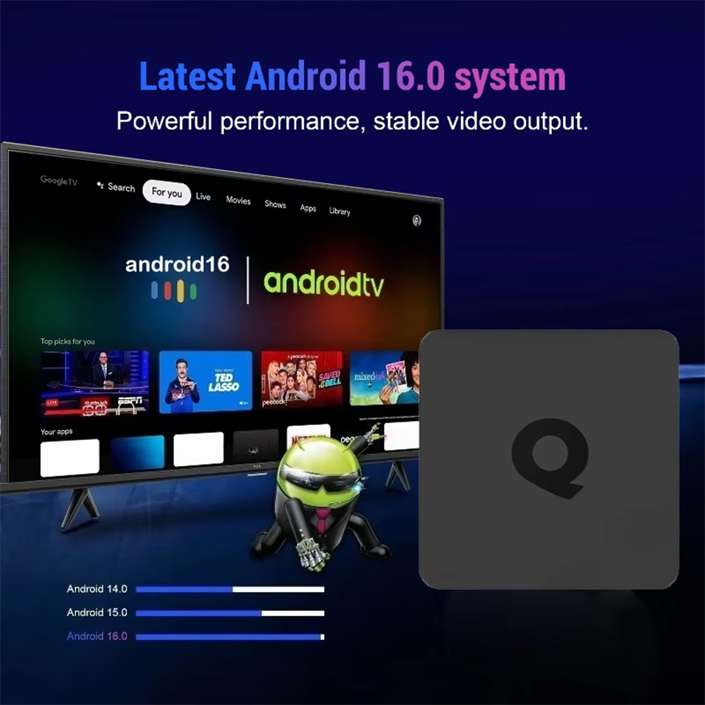 Q1 8K Smart TV Box Android 16  - Home Cinema Google 리뷰 및 가격