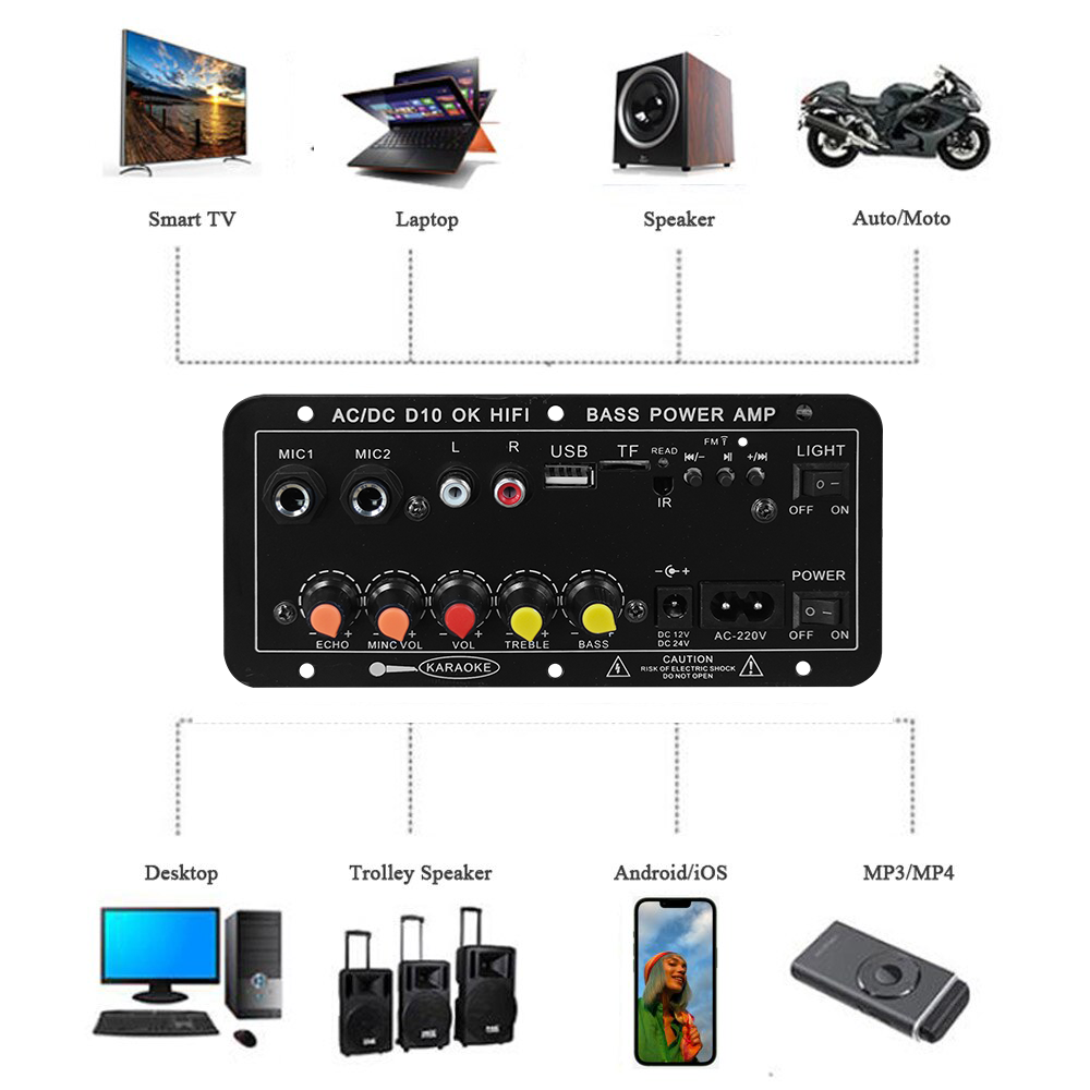 D10 Digital Bluetooth Amplifie - Home Cinema Speakers 리뷰 및 가격