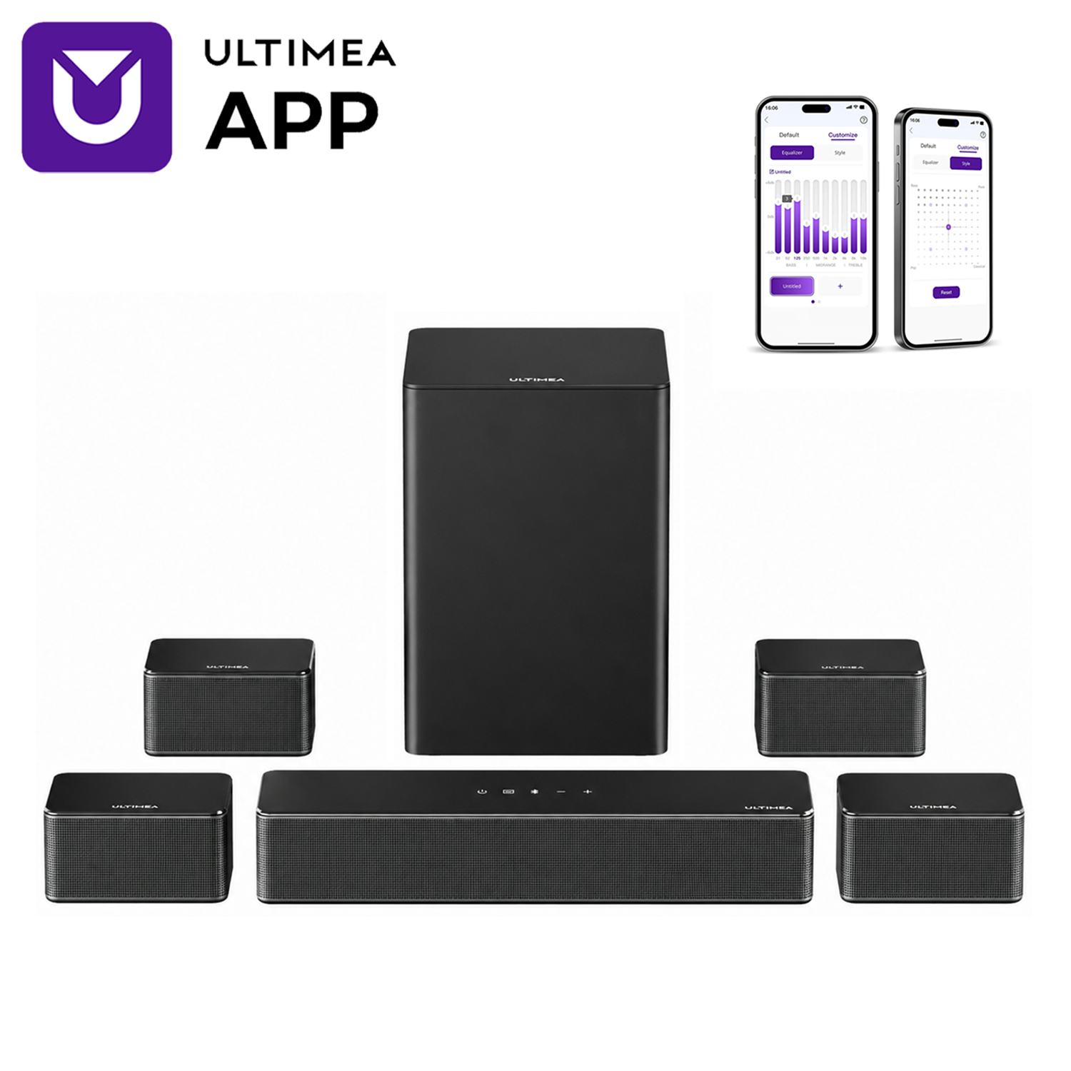 ULTIMEA 7.1 Surround Sound Sys - Home Cinema Speakers 리뷰 및 가격