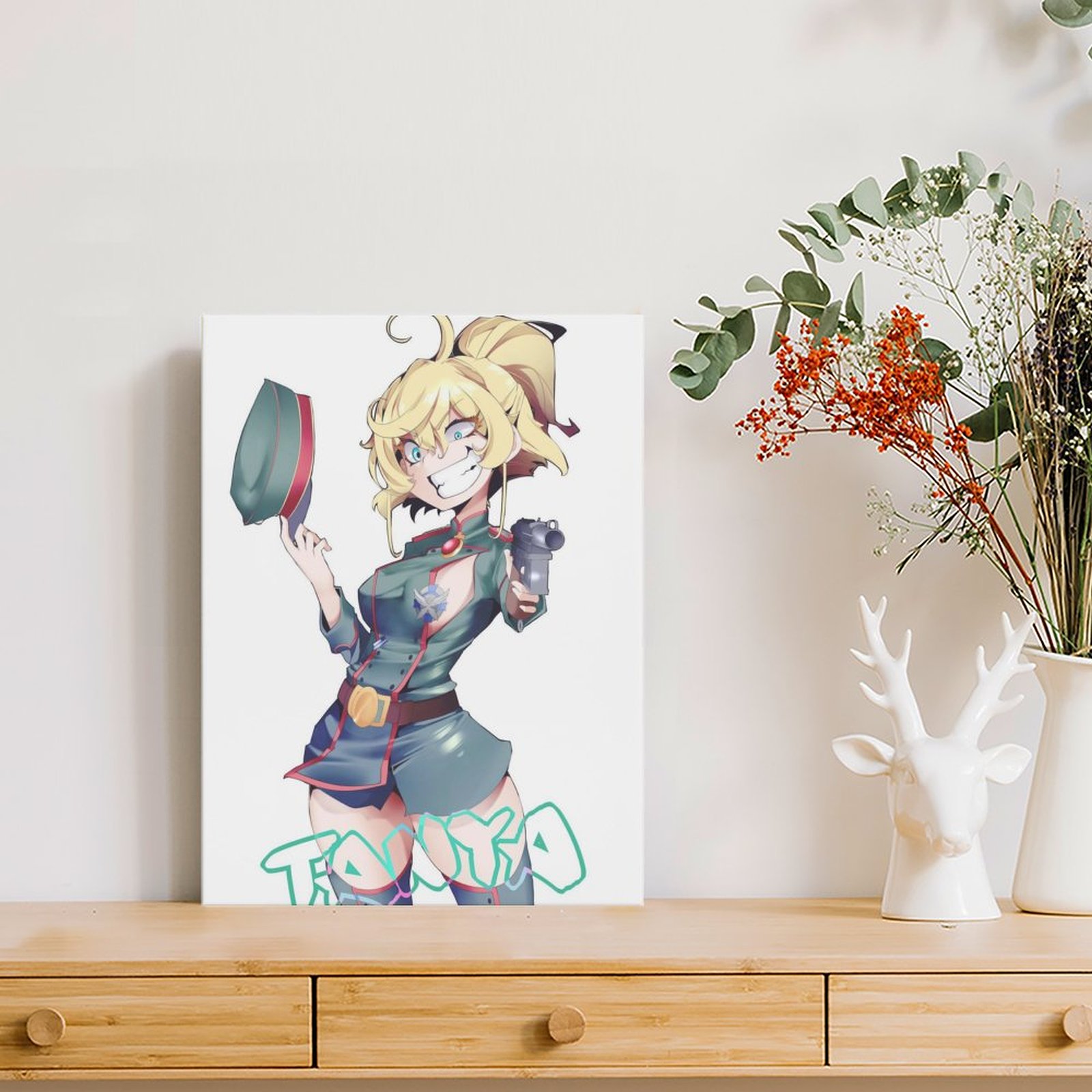 Saga Of Tanya The Evil Poster  - Home Cinema Wall Design 리뷰 및 가격