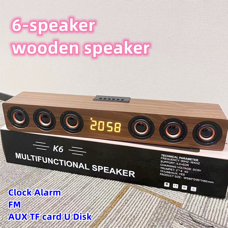 6 Speakers Wooden Bluetooth Sp - Home Cinema Lg 리뷰 및 가격