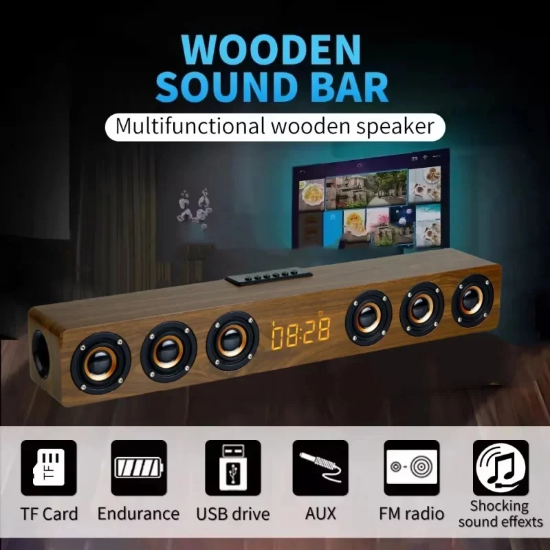 6 Speakers Wooden Bluetooth Sp - Home Cinema Lg 리뷰 및 가격